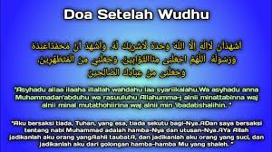 Similar to doa meredakan tangisan anak komplit.setelah wudhu * do'a setelah sholat tarawih ( kamilin ) * do'a nurbuat * do'a ketika sakit * niat qodho puasa * niat puasa as'syuro * niat puasa dzul hijjah * niat file size: Doa Sebelum Wudhu Dan Sesudah Wudhu Sekali