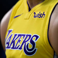 Nba trikot swingman bedrucken mit hoher qualität und schne. Why The Ceo Of Wish Spent More Than 30 Million To Sponsor The Los Angeles Lakers Jerseys Vox