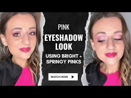 Bright PINK Eyeshadow Look