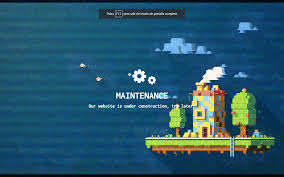 Maintenance Page Html Css Full Responsive Spigotmc High Performance Minecraft