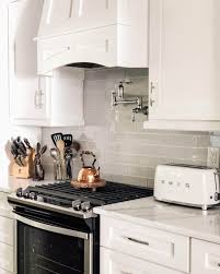 24 Gray Subway Tile Backsplash Features