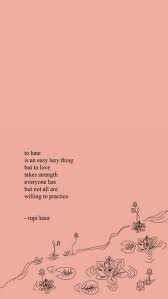 Rupi Kaur Poem Wallpaper Words Quotes Rupi Kaur Quotes Wallpaper Quotes