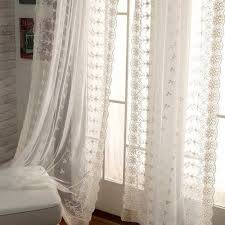Luxury Ivory Lace Sheer Curtain Panel Curtains Living Room Trendy Living Rooms White Curtains