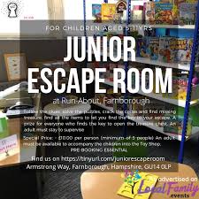 Using zoom, you can set up a private game with friends and. Junior Escape Room At Run About Localfamily Events