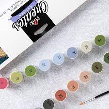 Modern Paint By Number Color