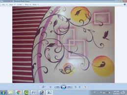 رسم استنسل مع دوائر youtube art wall design character