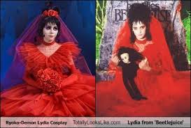 Beetlejuice beetlejuice (original broadway cast) say my name. Ryoko Demon Lydia Cosplay Totally Looks Like Lydia From Beetlejuice Totally Looks Like