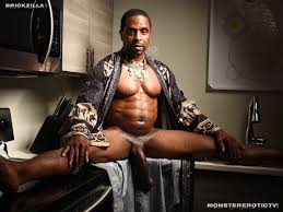 Brickzilla's social media - Airbnb fun with your friends and his monster cock