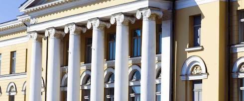The historic main building of the University of Helsinki, AI generated
