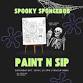 Spooky SpongeBob: Paint and Sip event image