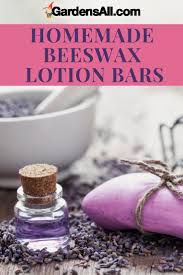 homemade beeswax lotion bars