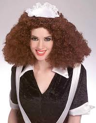 Magenta cosptume from the rocky horror picture show cosplay costume. Rocky Horror Magenta Wig