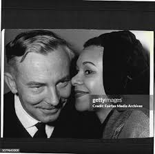 Famous Dancer Katherine Dunham with her husband Mr. John Pratt at the...  News Photo