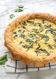 Phyllo Dough Crust Is The Secret To Making This Impressive Spinach Feta Quiche Perfect For A Sunday Phyllo Dough Recipes Phyllo Dough Breakfast Quiche Recipes