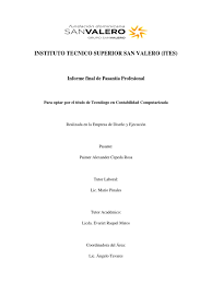 Proyecto de Pasantia