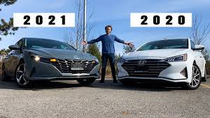 The hyundai sonata sits directly above the elantra in the 2021 lineup, and it is a midsize sedan. 2021 Hyundai Elantra Vs 2020 Elantra Worth The Switch Youtube