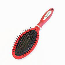 Free standard shipping for online transactions over $75. Oval Cushioned Hair Brush Metallic Red Nazih Cosmetics Nazih E Commerce