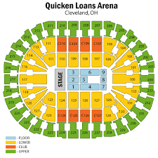 exhaustive quicken arena seating view quicken loans arena