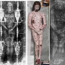An example of the interweaving of the teachings on the resurrection with christian relics is the application of the concept of miraculous image formation at the moment of resurrection to the shroud of turin. Negative Frontal Image Of The Turin Shroud On The Left With A Download Scientific Diagram