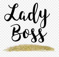 Lady Boss Gold Glitter Web Flair Graphic Free Boss Lady Svg Clipart 941723 Pinclipart