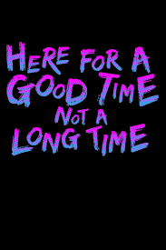 Journal Here For A Good Time Not A Long Time Weekend Fun Black Lined Notebook Writing Diary 120 Pages 6 X 9 Tink 9781074245245 Amazon Com Books