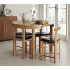Buy Hygena Alena Circular Dining Table And 4 Chairs Oak At Argos Co Uk Your Online Shop For D Circular Dining Table Small Dining Table Small Kitchen Tables