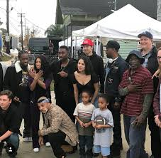 Four friends from new orleans' lower ninth ward return after hurricane katrina and. Best Of On Twitter New Photos The Cast Of Cut Throat City Via Wesley Snipes And Eiza Gonzalez Ig