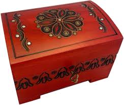 I did craft the one i could but yeah. Amazon Com Handmade Wooden Chest With Lock And Key Wooden Jewelry Keepsake Box Floral Design Made In Poland Home Improvement