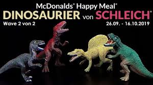 Ein hamburger, ein cheeseburger oder vier chicken mc nuggets. Mcdonalds Happy Meal Schleich Dinosaurier Wave 2 Meine Meinung Vergleich Youtube