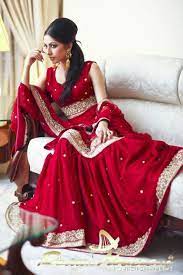 Red Simple Lehenga Indian Bridal Fashion Indian Outfits Indian Attire