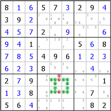 Hodoku Solving Techniques Hidden Subsets Hidden Pair Hidden Triple Hidden Quadruple