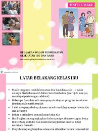 Buku kia, modul yang berkaitan (misal: Sosialisasi Kelas Ibu 2015 Ppt