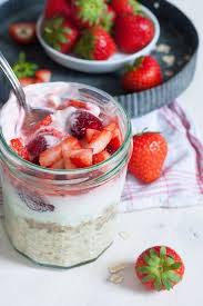 Strawberry Cheesecake Overnight Oats Kochkarussell Rezept Rezepte Ideen Furs Essen Overnight Oats Rezept