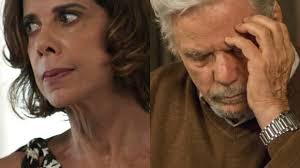 Foto: Na novela 'Pega Pega', Aníbal (Edmilson Barros) falará à polícia  sobre o que sabe da morte de Mirella (Marina Rigueira)