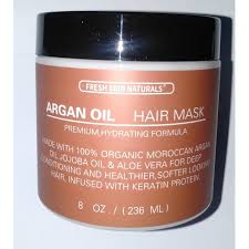 Our hair salon formula is crafted with natural hair moisturizers to protect, nourish, strengthen, and restore damaged hair. Buyjunub Fresh Skin Naturals Argan Oil Hair Mask