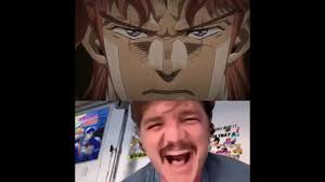 This video of pedro pascal laughing and then crying is a new meme template on reddit and ig. Pedro Pascal Crying At Kakyoin S Death Societyalert Com