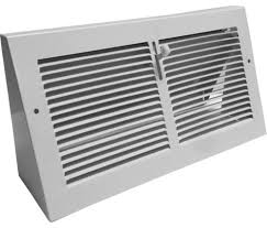 Affordable and built to order in a variety of sizes. In Stock White Triangular Stamped Steel Baseboard Register Contemporary Registers Grilles And Vents By Floor Resources Llc Houzz