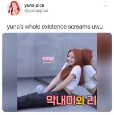 Pin By Jessenia On Yuna Itzy Kpop Memes Kpop Snapchat