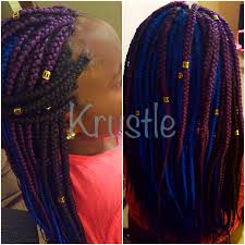 Black And Rainbow Box Braids Pin On Box Braids
