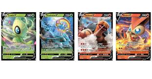 Get pokémon trading card game news, information, and strategy, check out sun & moon—team up, and browse the pokémon tcg card database! The Pokemon V Cards Of Pokemon Tcg Sword Shield Part 1