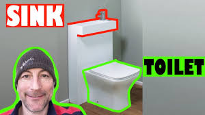 wc toilet sink combo