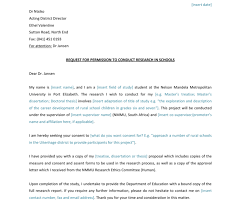 Sample letter seeking permission to conduct research. Approval Letter To Conduct Research In Company Letter