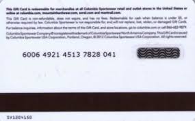 Click have a promo code? on your shopping cart page to apply how can i save even more at columbia? Gift Card Columbia Blue Columbia United States Of America Columbia Col Us Colu Sv1204150