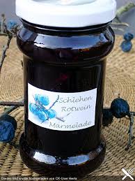 Schlehen Rotwein Marmelade Von Herta Chefkoch Marmelade Schlehenmarmelade Schlehen