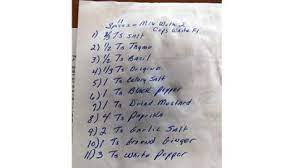 Kfc Recipe Revealed Tribune Shown Family Scrapbook With 11 Herbs And Spices Chicago Tribune