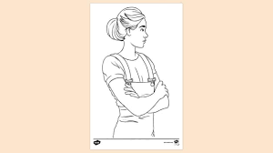 See the gallery below and pick the images. Free Teenage Girl Looking Colouring Colouring Sheets