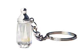 Buy Crystal Baby Bottle Design Keyring Favors Online At Low Prices In India Amazon In