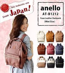 You can message us for your orders here on our. 100 Authentic Anello Faux Leather Backpack At B1212 Mini Size From Japan Ebay
