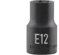 3/8 in. Drive Standard Depth External Torx/Star Impact Sockets