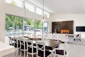 In every dining room, the table is probably the most noticeable item. 50 Dining Rooms With Tall Ceilings Photos Home Stratosphere
